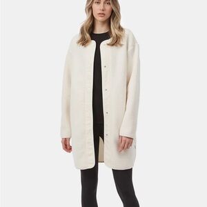 Tentree Ecoloft Longline Sherpa Jacket Size Medium